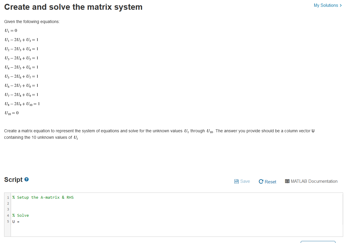 Solved Run Script ? Assessment: Submit ? Check the solution | Chegg.com