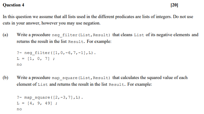 Solved Question 4 [20] In this question we assume that all | Chegg.com