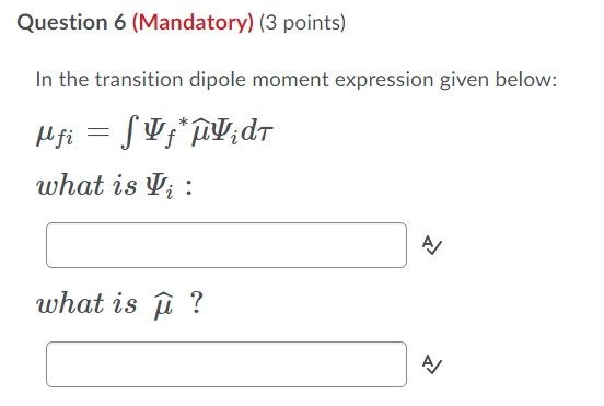 Solved Question 6 Mandatory 3 Points In The Transitio Chegg Com