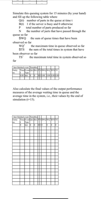 solved-consider-a-single-server-queuing-system-with-the-f