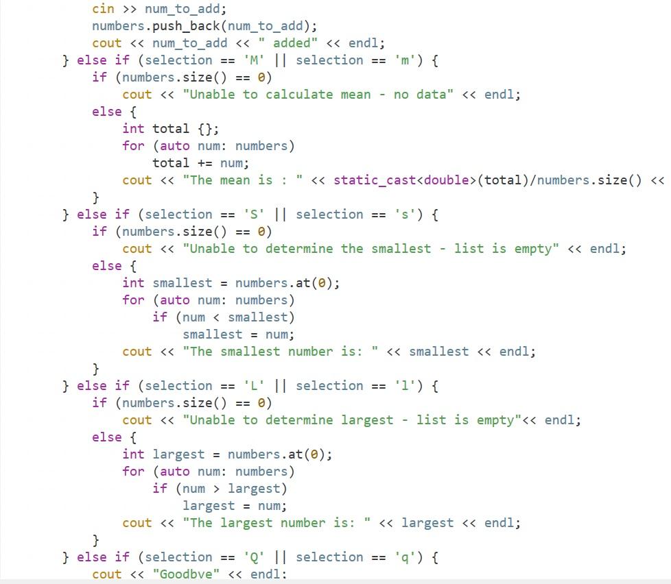 Solved modularize the program. modularize your solution to | Chegg.com