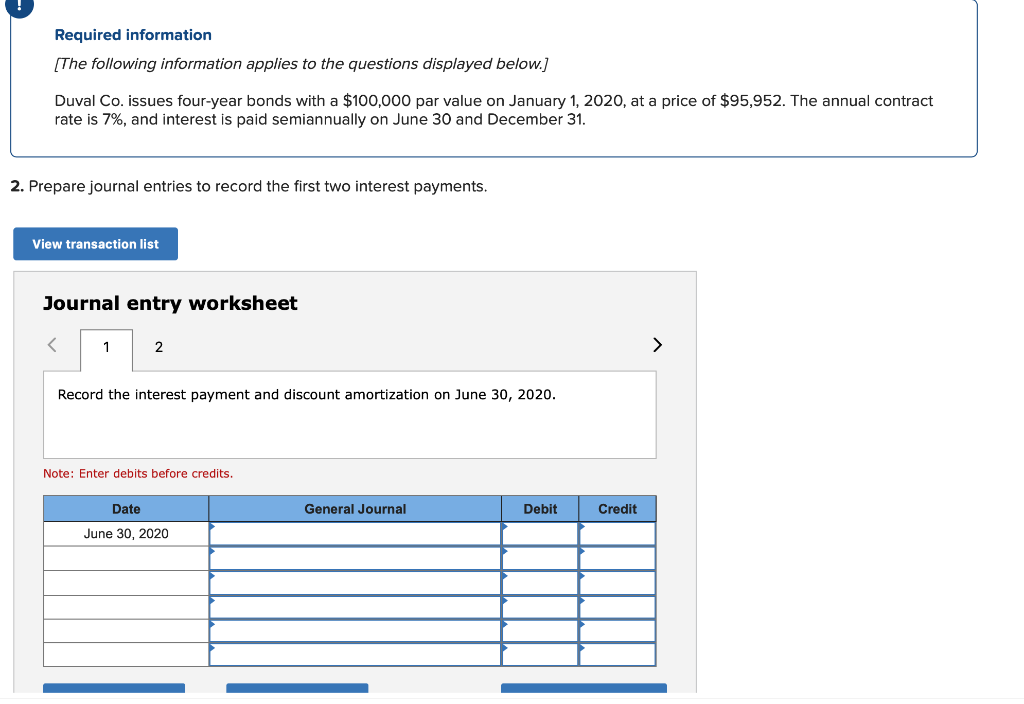 Solved Required information [The following information | Chegg.com ...