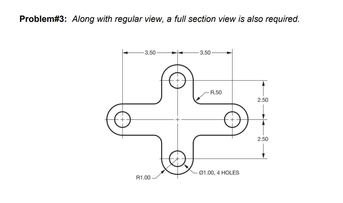 Solved (2D CAD Exercises) General Instructions: Read The | Chegg.com