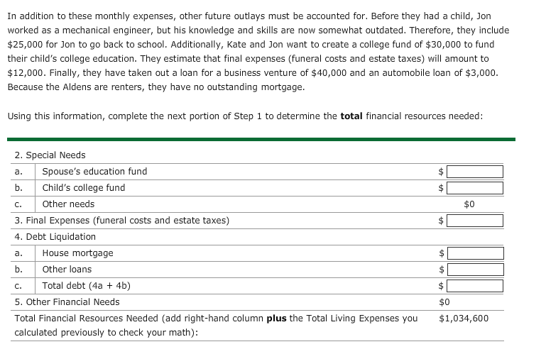 life-insurance-worksheet