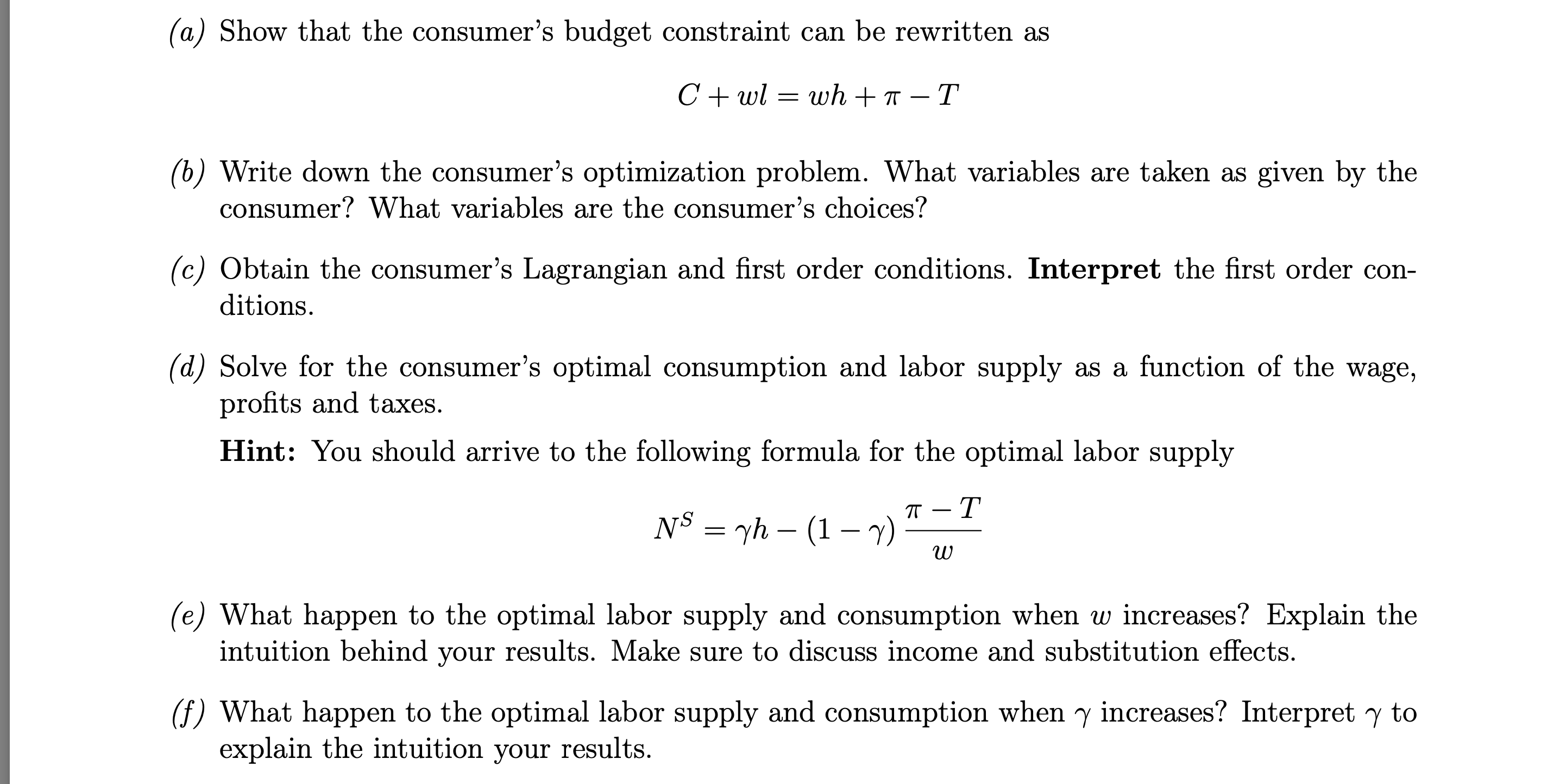 Solved 1) Consuming a good generates * a) Bad b) Utility c)