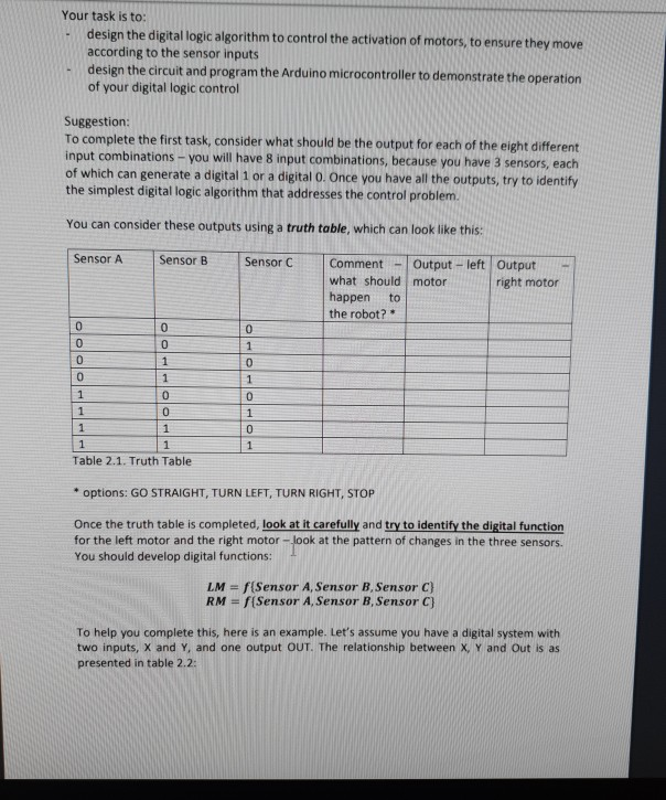 Solved Assignment 2.1 - Design for Control Controlling the | Chegg.com