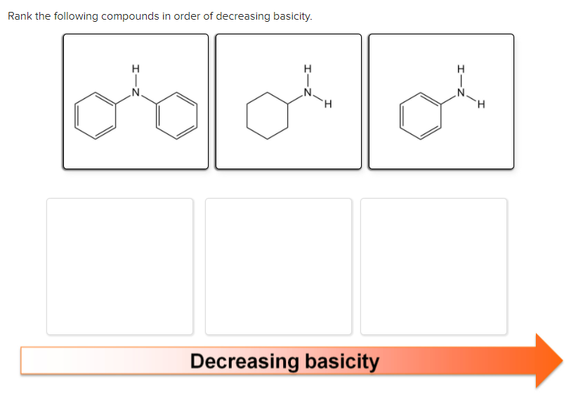 Solved Rank the following compounds in order of decreasing | Chegg.com