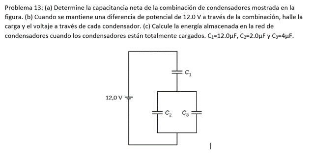 Solved Problem 13: (a) Determine the net capacitance of the | Chegg.com