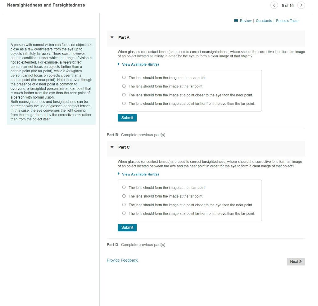 nearsightedness-and-farsightedness-5-of-16-part-a-a-chegg