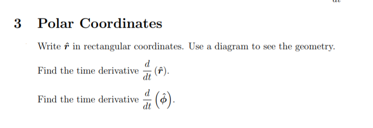 Solved 3 Polar Coordinates Write in rectangular coordinates. | Chegg.com