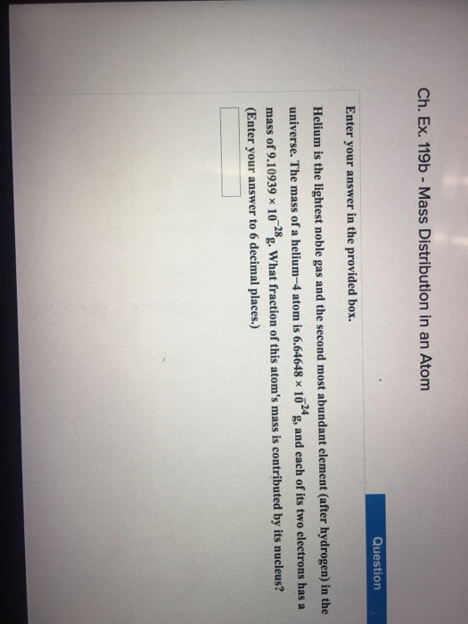 Solved Helium is the lightest noble gas and the second most