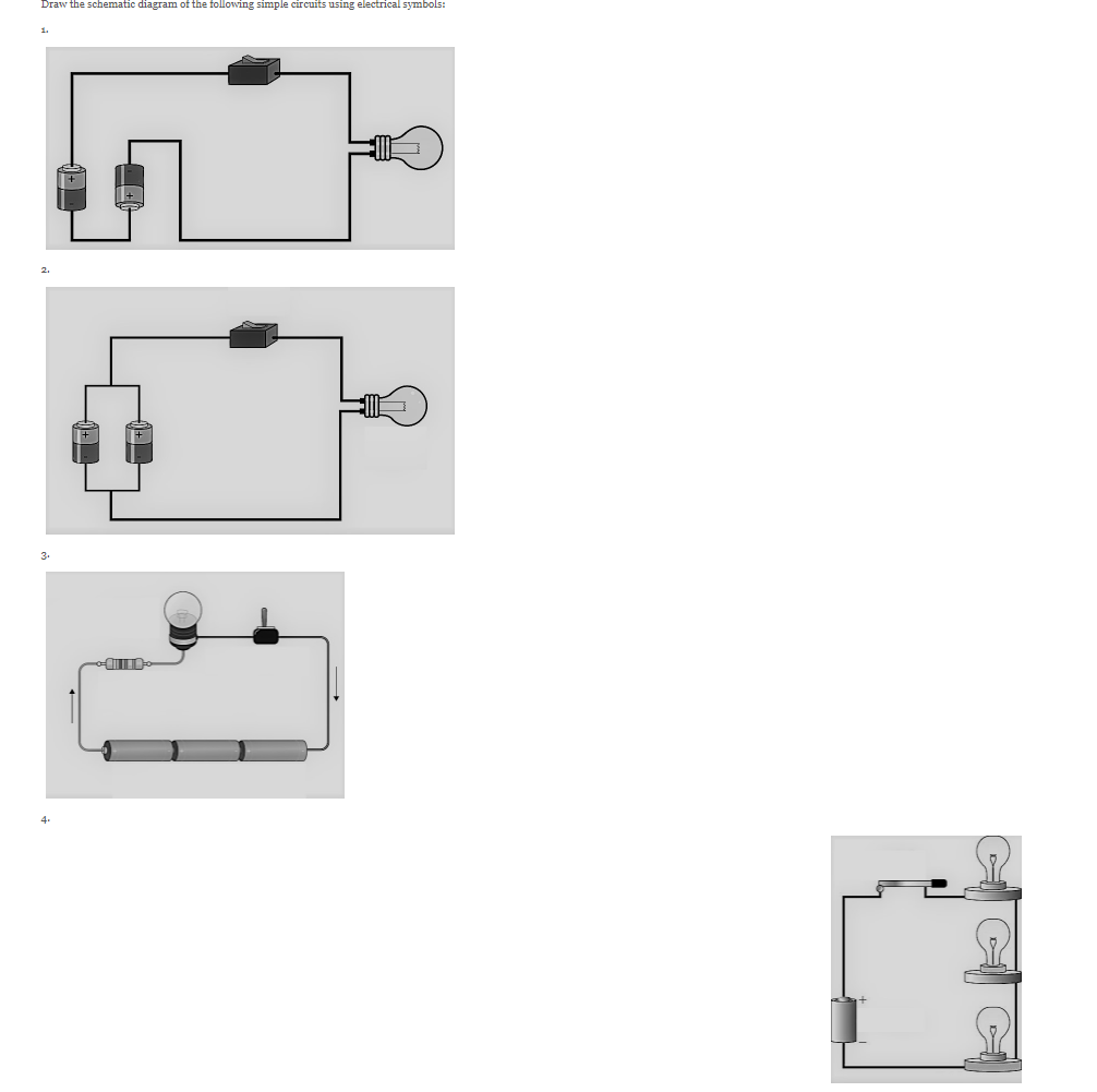 Circuit Diagram Using Electrical Symbols Circuit Diagram