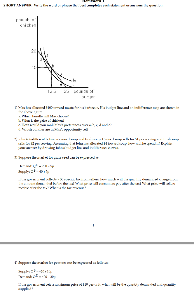 Homework answers free image