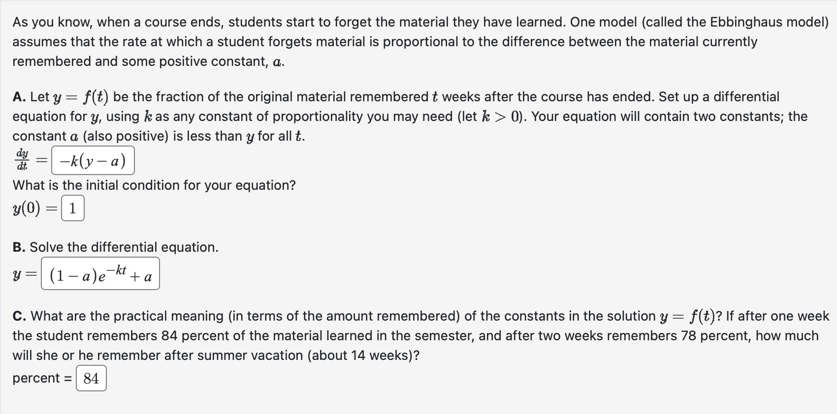 Solved As you know, when a course ends, students start to | Chegg.com