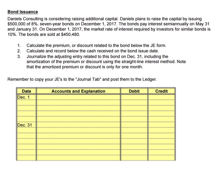 daniels capital assignment schedule