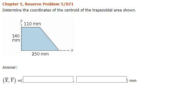 Solved Chapter 5, Reserve Problem 5/071 Determine The | Chegg.com