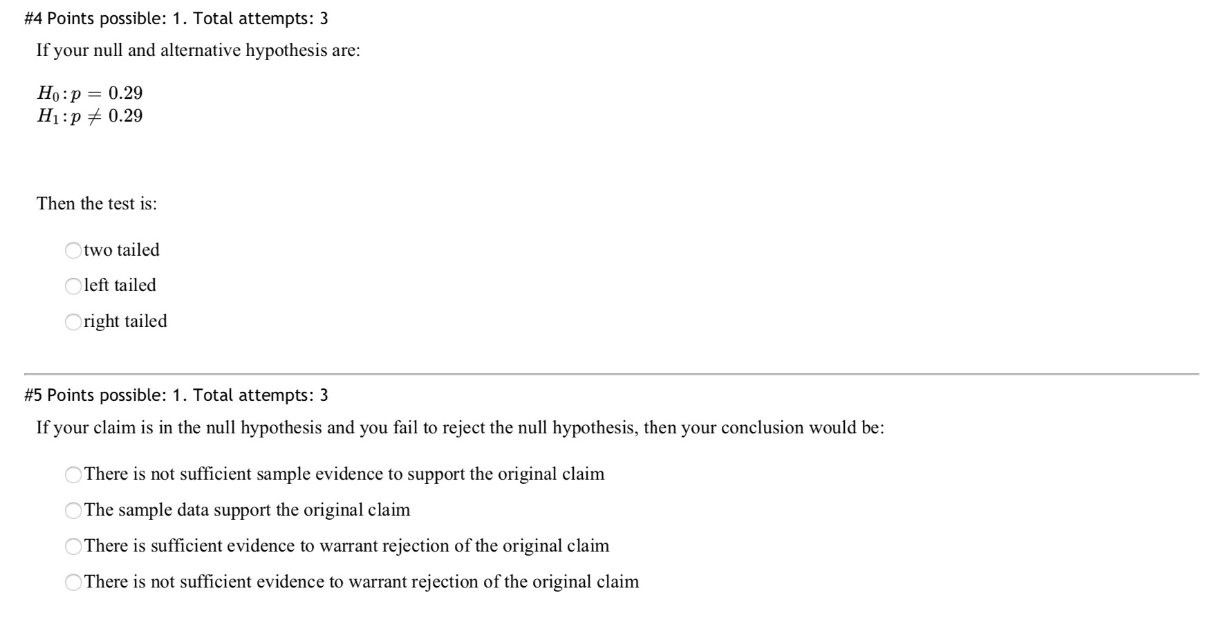 Solved #3 Points possible: 1. Total attempts: 3 A commonly | Chegg.com