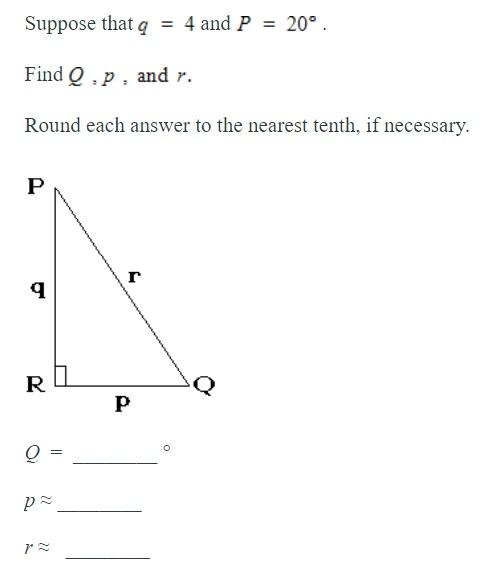 Solved Suppose That B=7 And A=40∘. Find B,a, And C. Round | Chegg.com