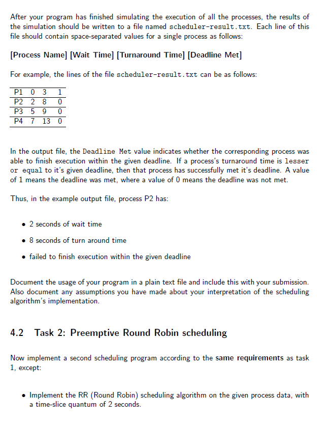 Solved 4 Programming Tasks Each task for this assignment | Chegg.com