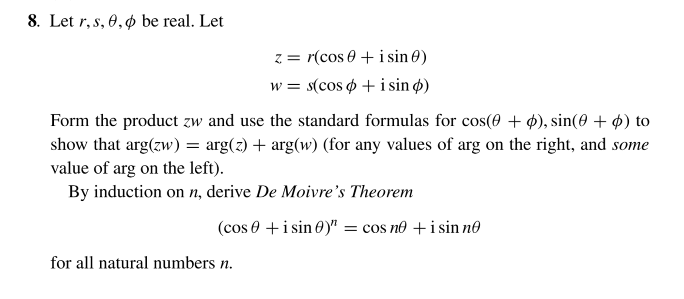 Solved Specialise To The Case N 3 And Recover The Usual F Chegg Com