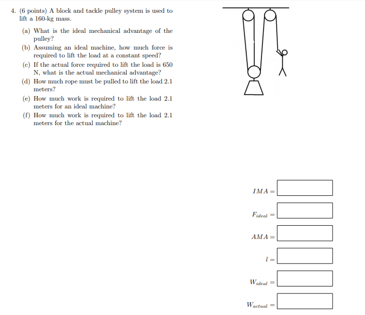 6 pulley system