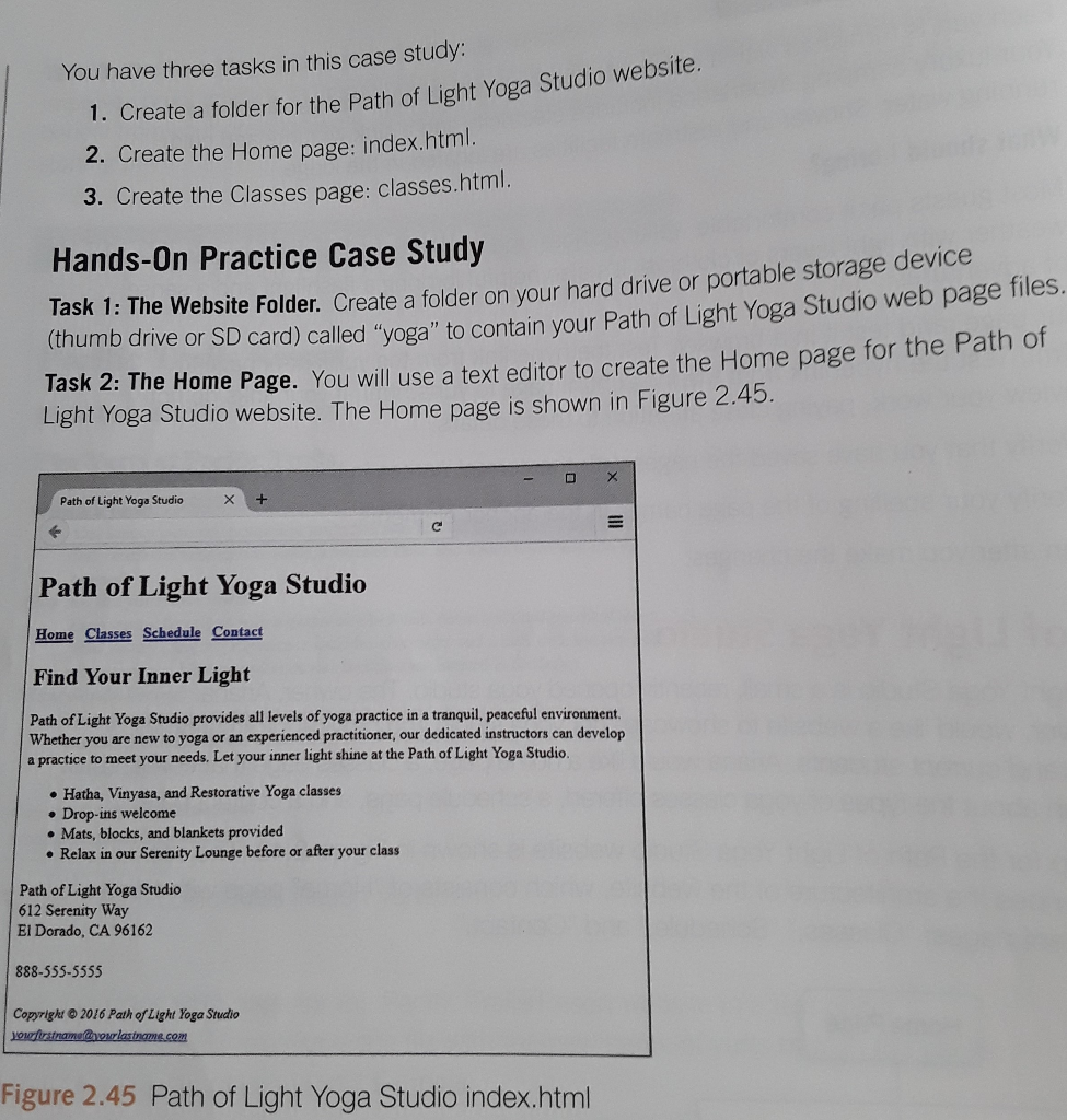 Path of light yoga studio case study chapter 2 image