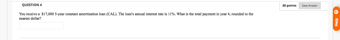 Solved QUESTION 4 20 points Save Answer You receive a | Chegg.com