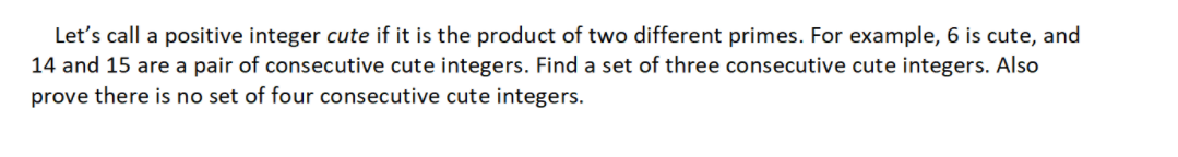 Solved Let's call a positive integer cute if it is the | Chegg.com