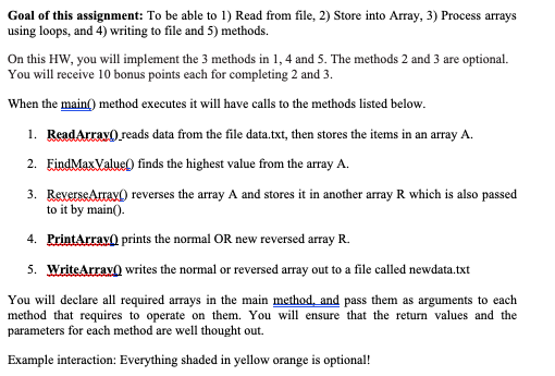 Solved PLEASE HELP ME WITH THIS ASSIGNMENT USING JAVA / | Chegg.com