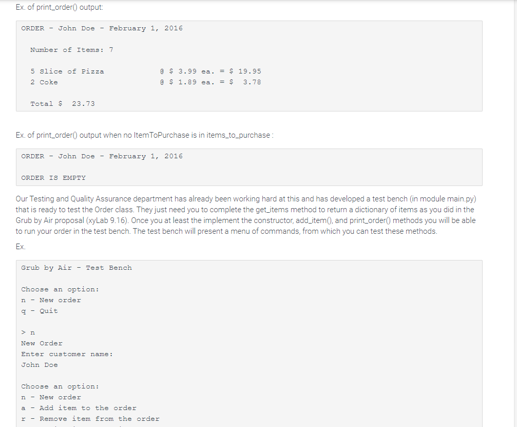 Solved I need help fixing some errors I am getting on an | Chegg.com