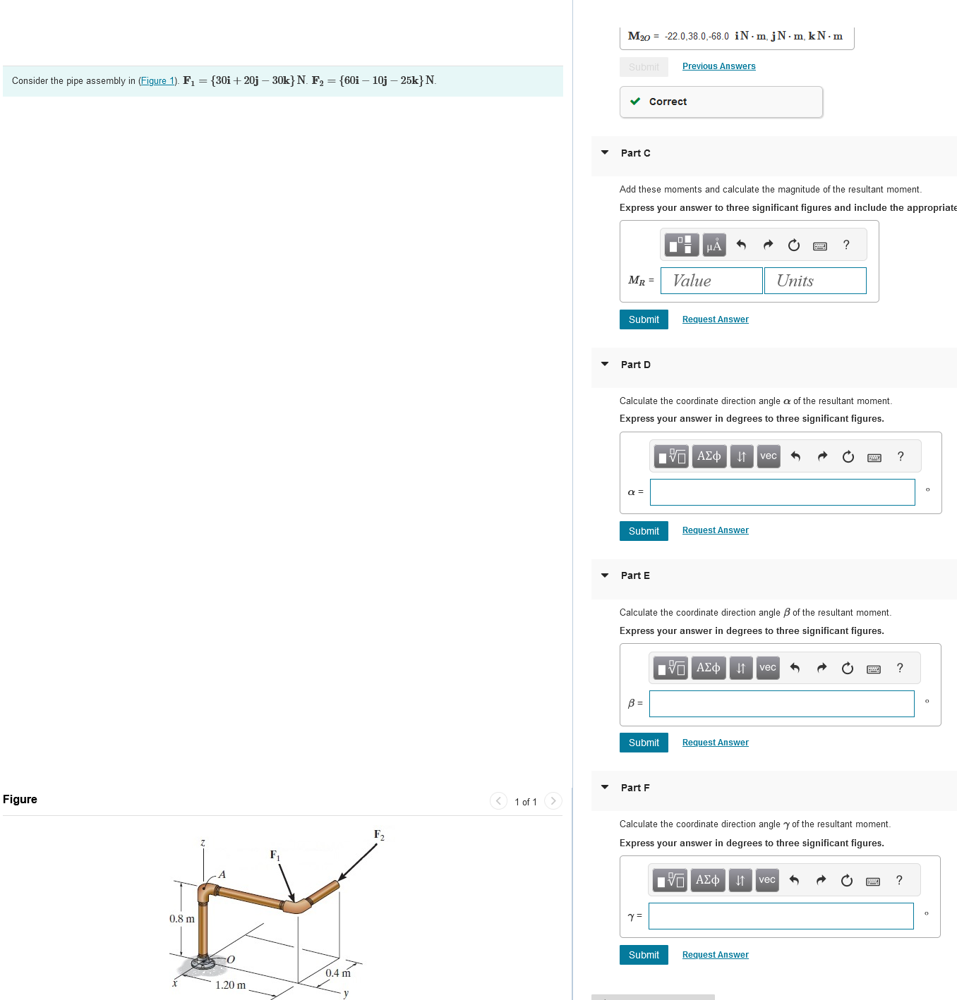 Solved Consider the pipe assembly in (Figure 1). | Chegg.com