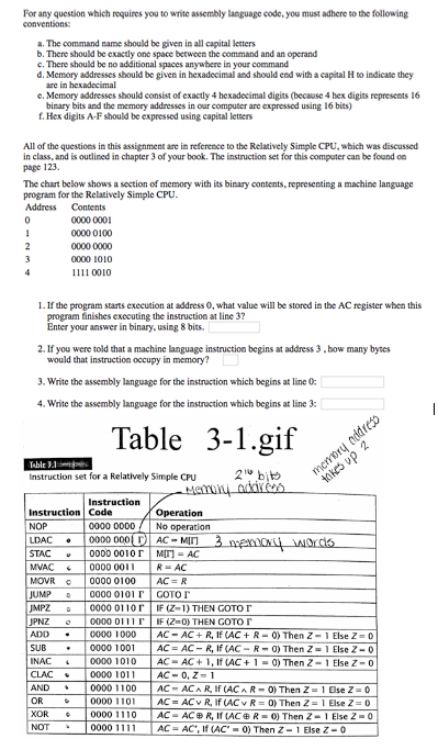 For any question which requires you to write assembly | Chegg.com