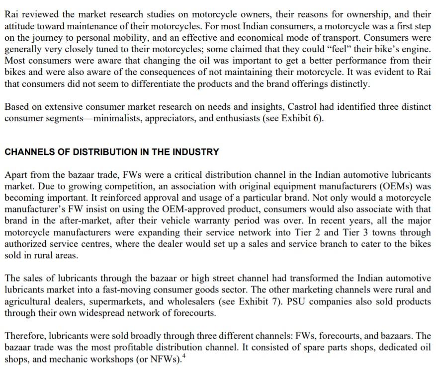 distribution channel case study with solution