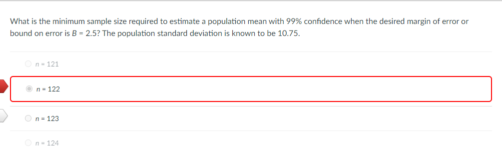 Solved What Is The Minimum Sample Size Required To Estimate | Chegg.com