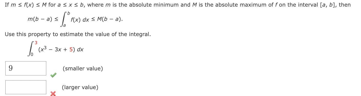 Solved If m≤f(x)≤M for a≤x≤b, where m is the absolute | Chegg.com