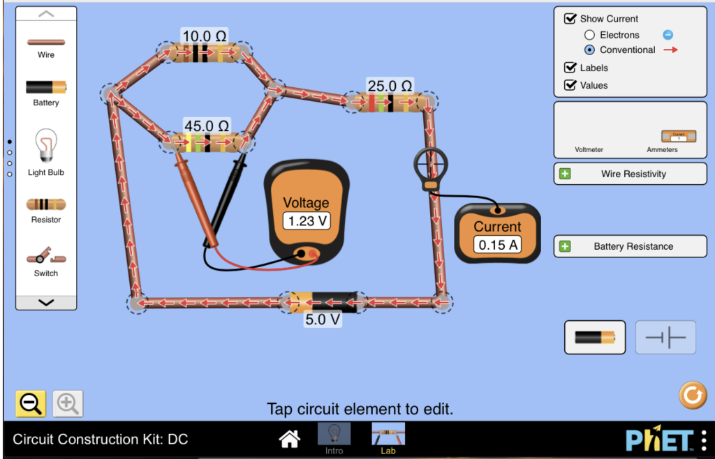 Solved 10.02 Wire Show Current O Electrons Conventional | Chegg.com