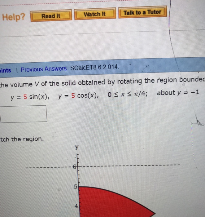Solved Find the volume | Chegg.com