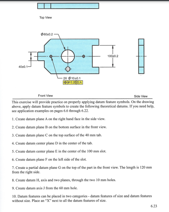 Solved On the drawing below, calculate the virtual sizes for | Chegg.com