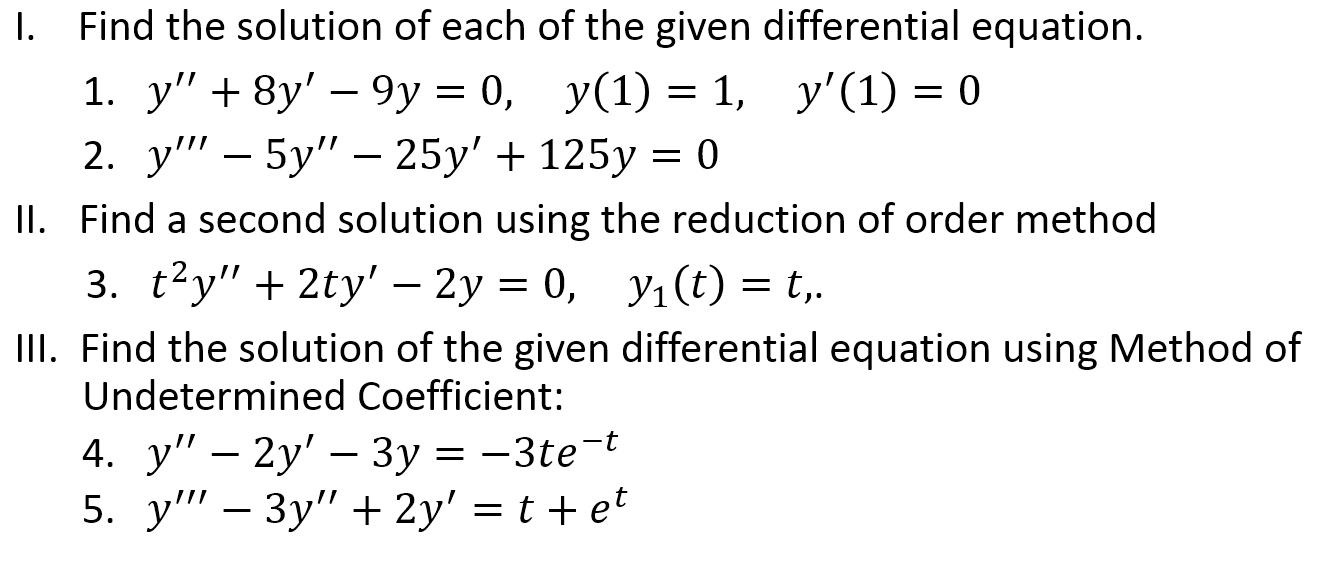 Solved PLEASE GIVE CORRECT ANSWERS AND COMPLETE SOLUTIONS, I | Chegg.com