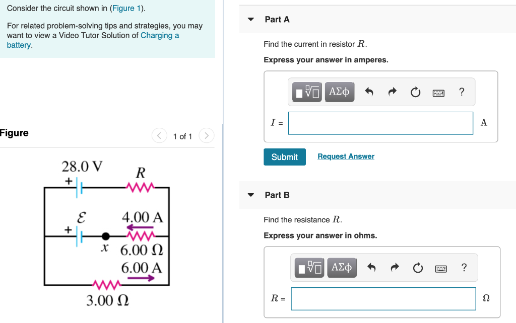 Solved Consider the circuit shown in (Figure 1). Part A For | Chegg.com