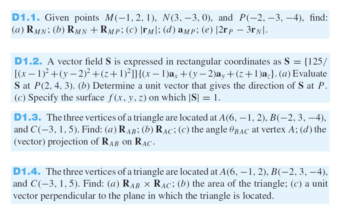 Solved 11 1 Given Points M 1 2 1 N 3 3 0 And P 2 Chegg Com