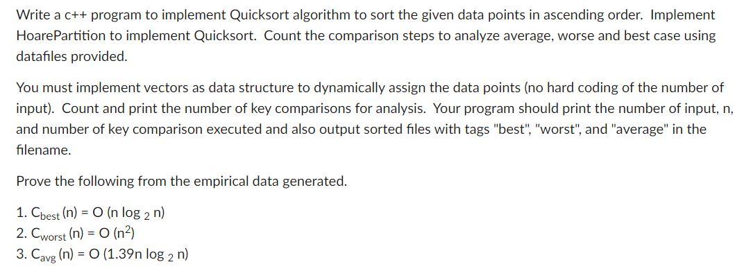 Submit your source code in C++ with the | Chegg.com