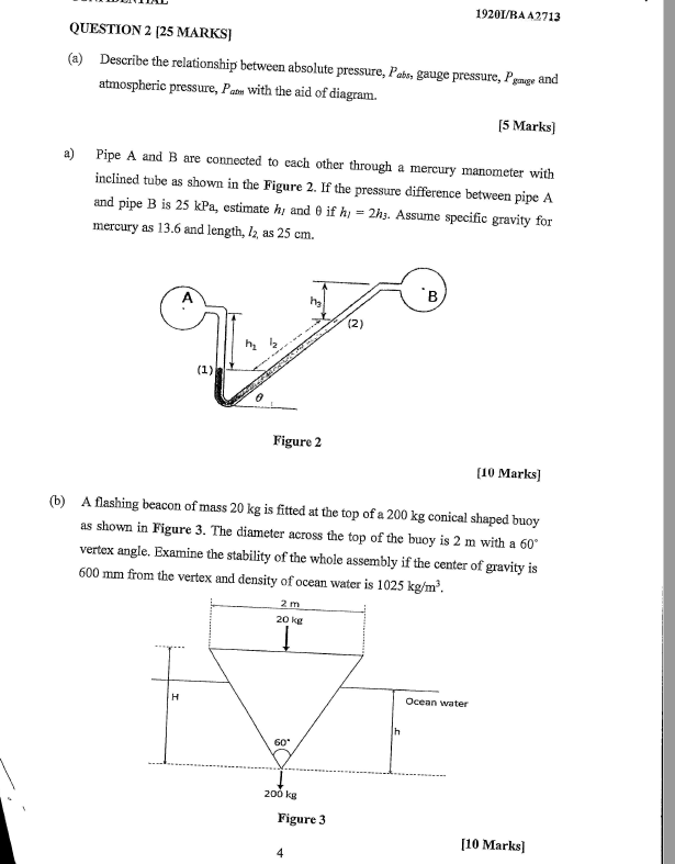 Solved 1920l Baa2713 Question 2 25 Marksi A Describe The Chegg Com