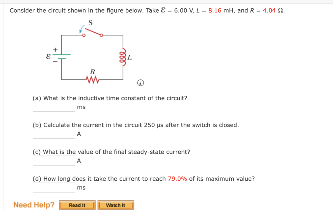 Solved Consider the circuit shown in the figure below. Take | Chegg.com