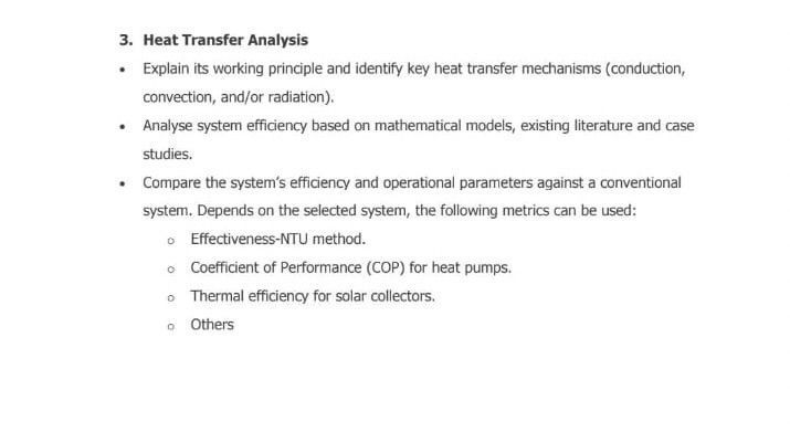 Solved PERFORMANCE EVALUATION OF SOLAR WATER HEATER IN HEAT | Chegg.com