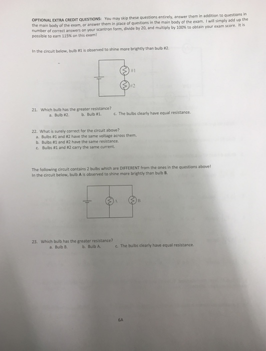 Solved OPTIONAL EXTRA CREDIT QUESTIONS: You may skip these | Chegg.com