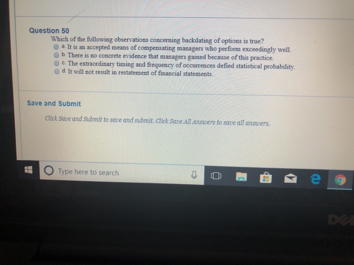 Solved Question 50 Which Of The Following Observations | Chegg.com