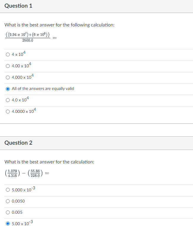 Solved What is the best answer for the following | Chegg.com