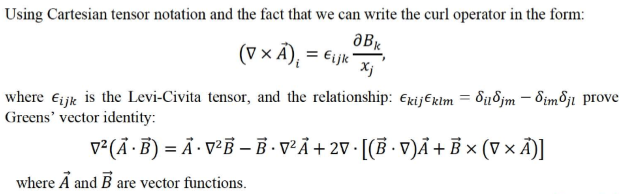 Solved Using Cartesian tensor notation and the fact that we | Chegg.com