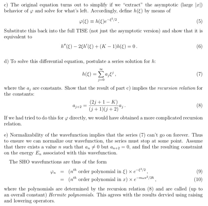Solved Problem 1.1 Analytic solution of simple harmonic
